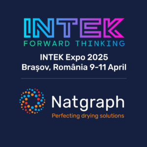 Natghraph's Technical Manager, Callam Guild will be exhibiting at the free to attend Industrial Transformation Technology Fair INTEK Expo, held in Brasov, Romania, 9-11 April 2025, for all your drying and curing requirements